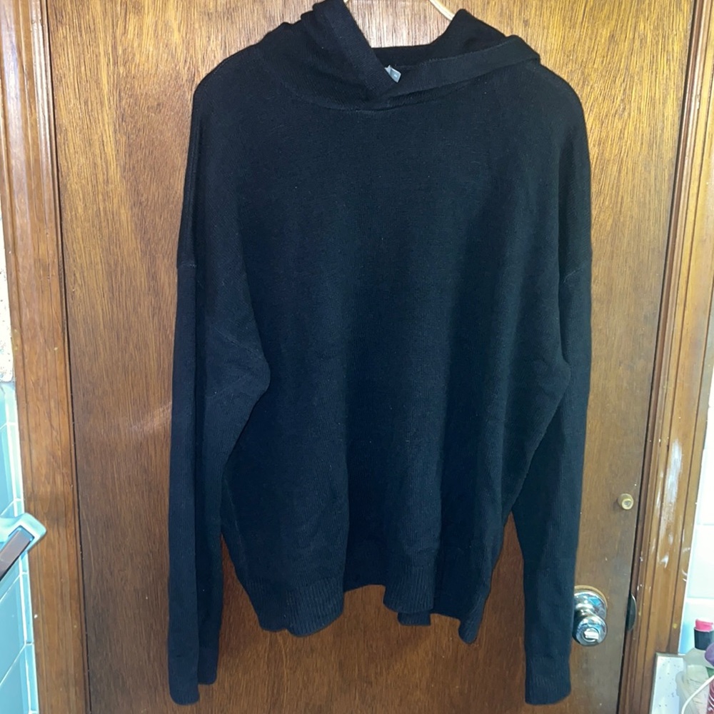 Vince black sweater hoodie